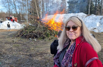Valborgsmässoafton i Hörneå